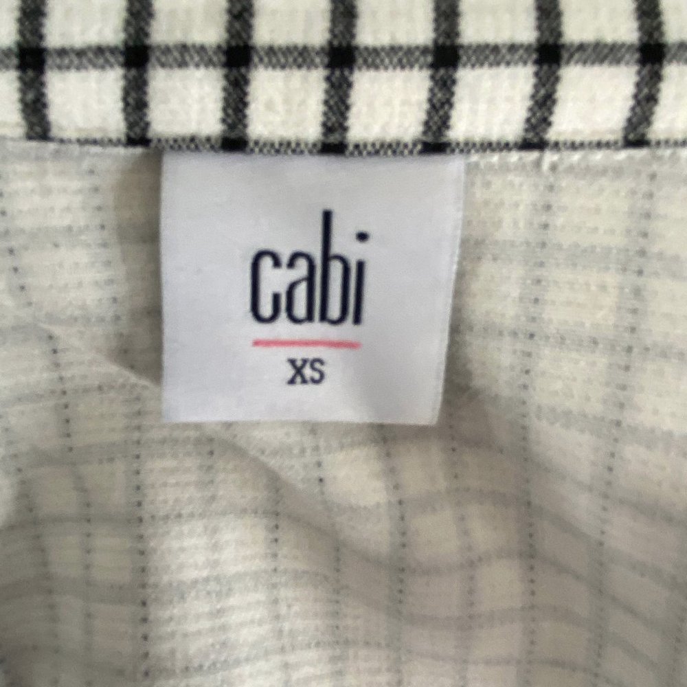 Cabi Cropped Windowpane Jacket/Blazer - image 6